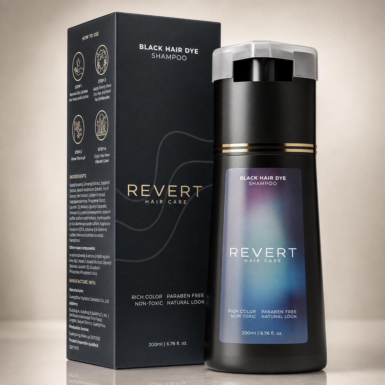 Revert Damage-Free Hair Dye Shampoo